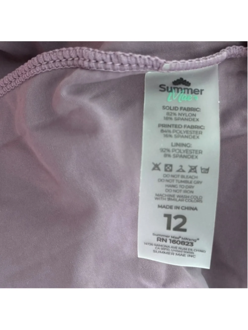 NWT Summer Mae Tankini Swim Set Size 12 Tribal Print Top Shorts